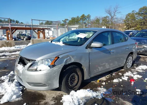 2014 Nissan Sentra Sv from USA, damaged, VIN 3N1AB7AP0EY243228